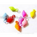 Plastic conch beads
